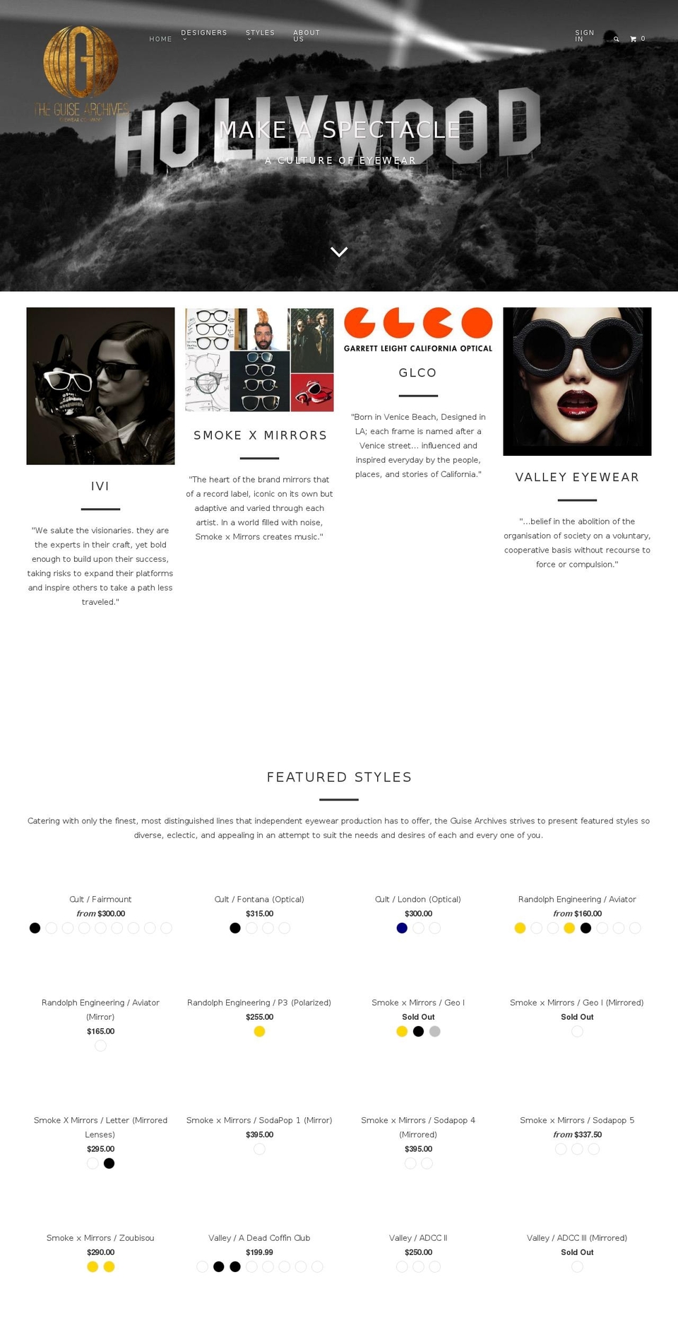 theguisearchives.com — Shopify storefront screenshot