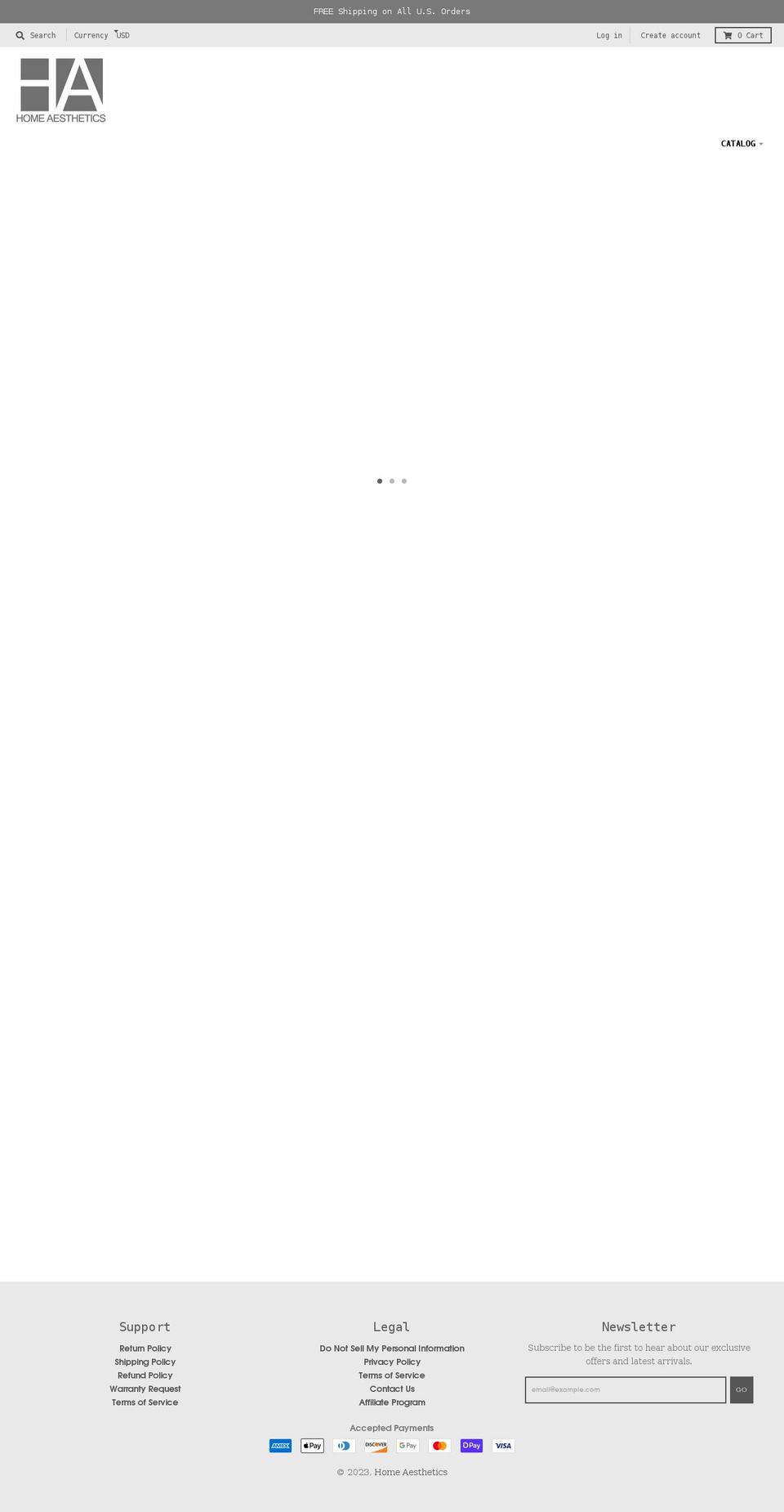 thehabrand.com shopify website screenshot