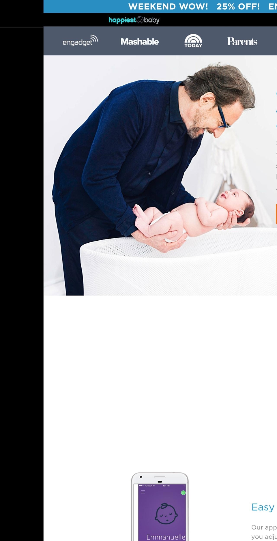 thehappiesttoddler.com — Shopify storefront screenshot
