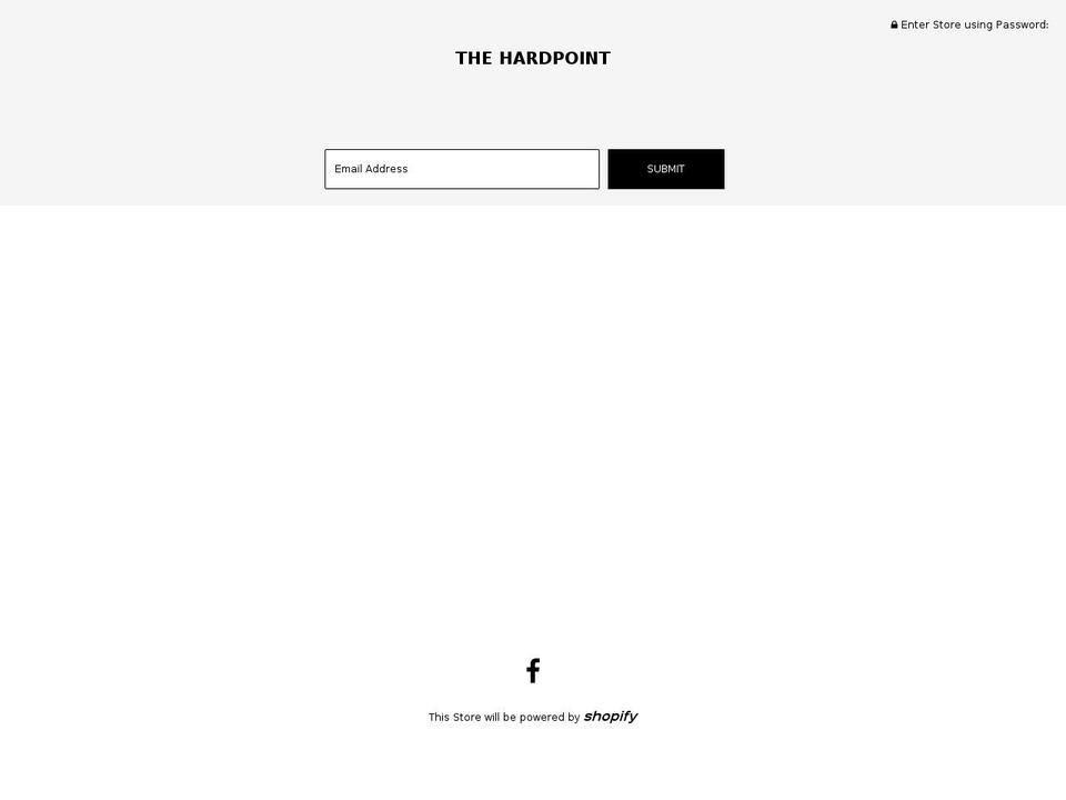 thehardpoint.com — Shopify storefront screenshot