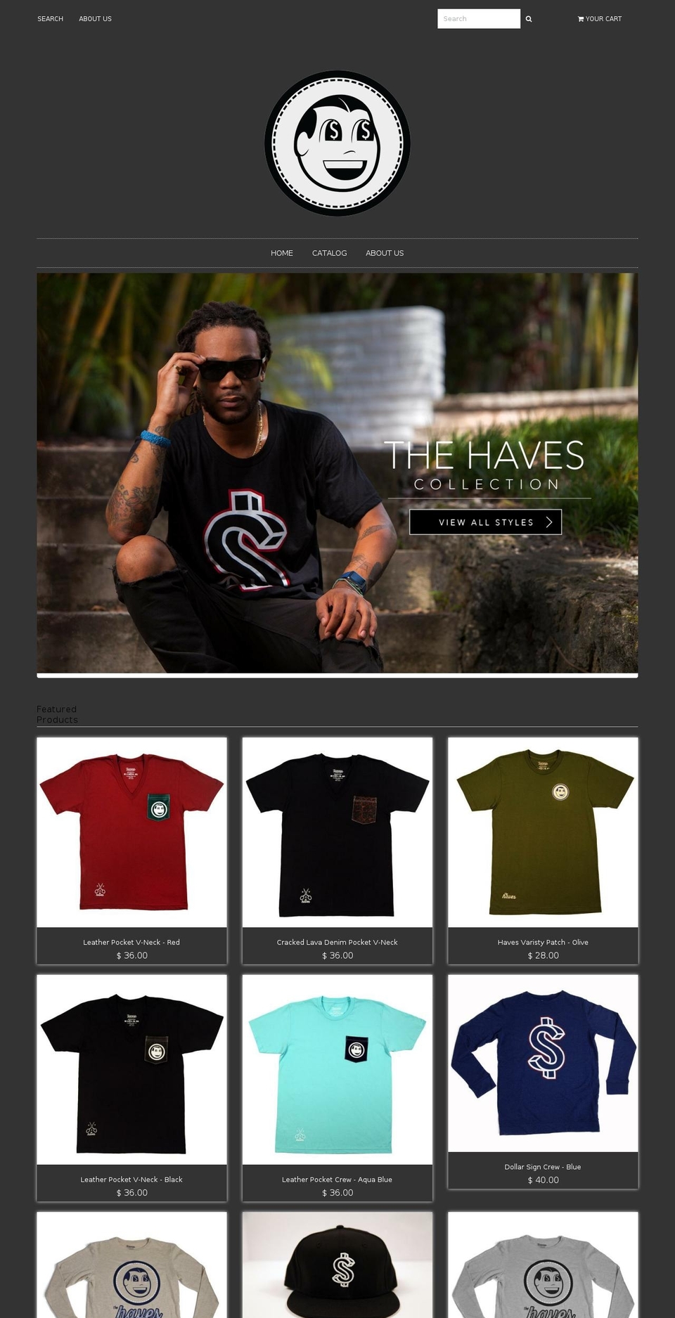 thehaves.com shopify website screenshot