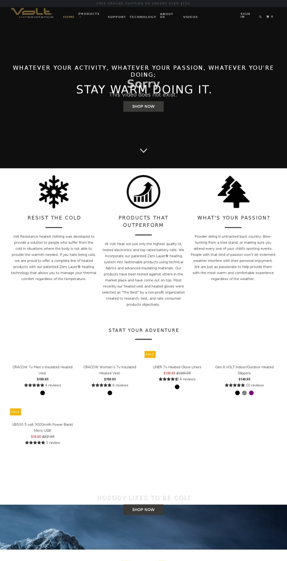 theheatedslipper.com shopify website screenshot