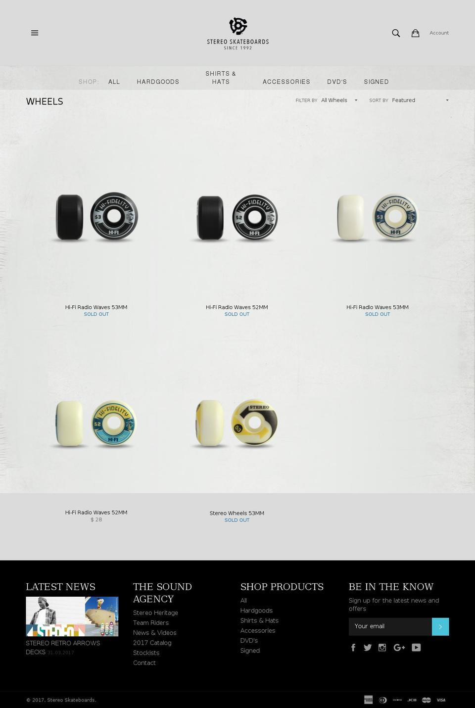 thehifibrand.com shopify website screenshot