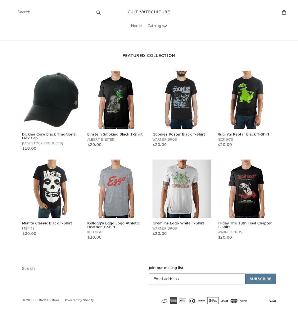 thehighercollective.com — Shopify storefront screenshot