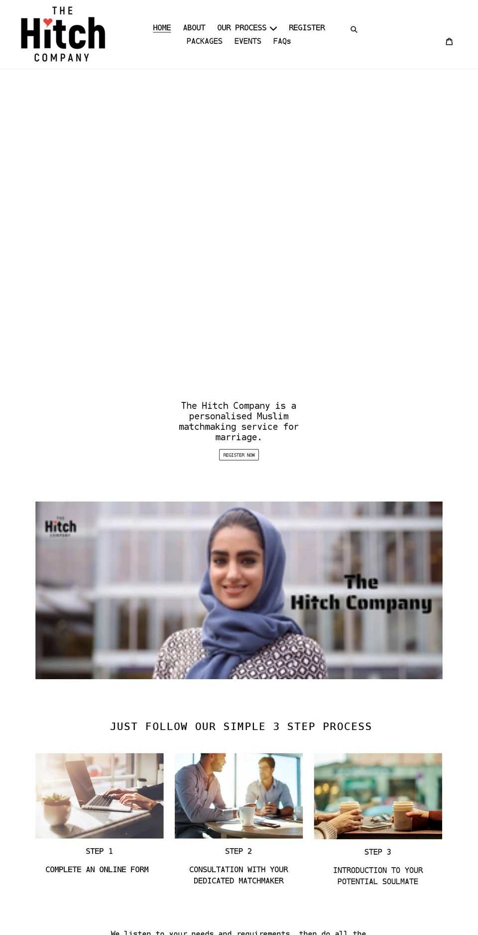 thehitchcompany.com shopify website screenshot