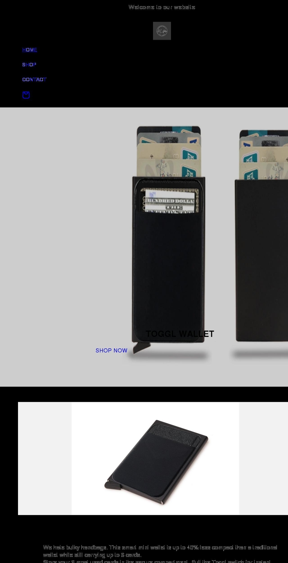 thehlstore.com shopify website screenshot