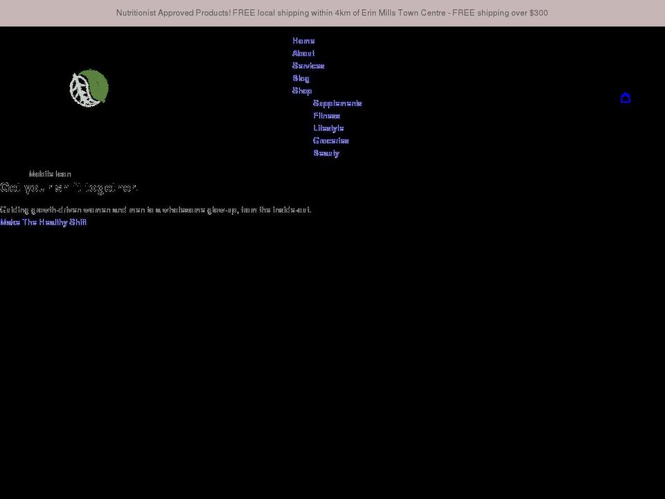 theholishift.com shopify website screenshot