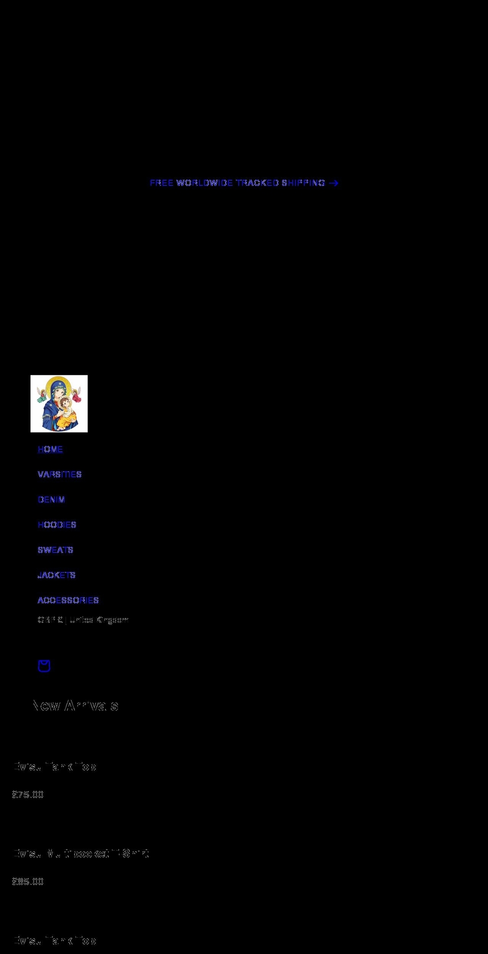 theholygrail.co.uk shopify website screenshot