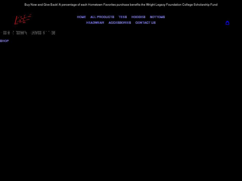 thehometownfavorites.com shopify website screenshot