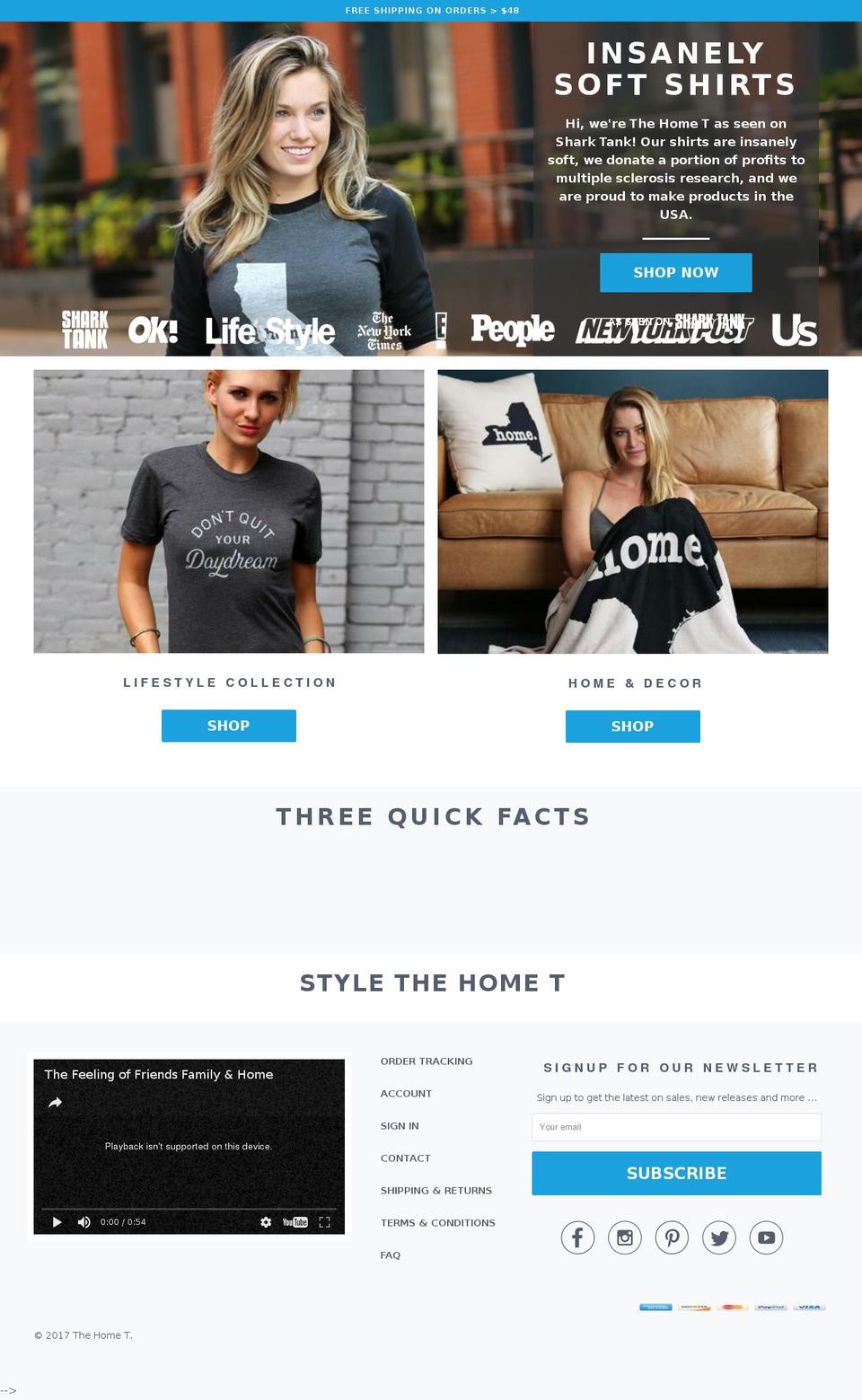 GripsOn - V2.12 Shopify theme site example thehometshirt.com