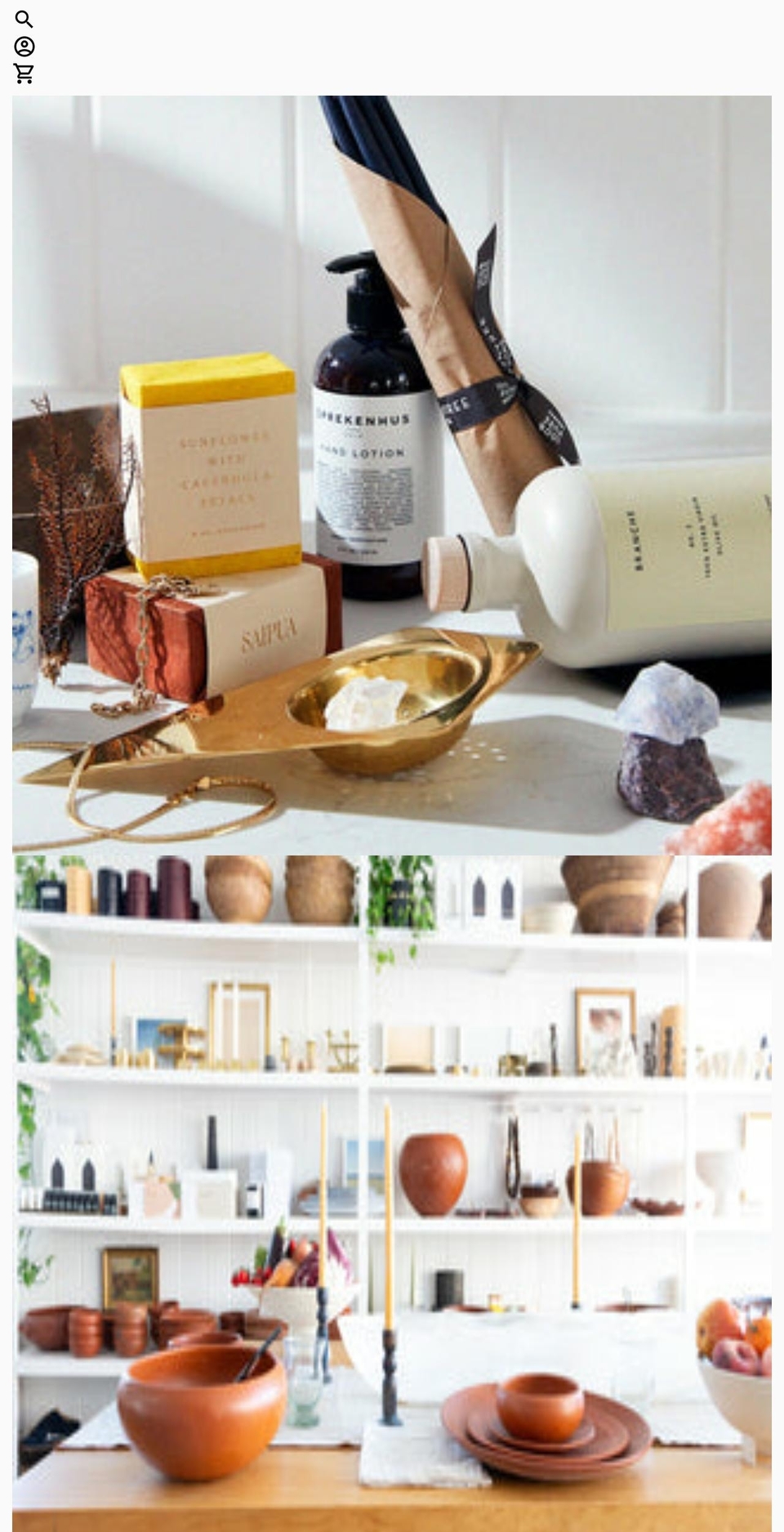 thehommarket.com shopify website screenshot