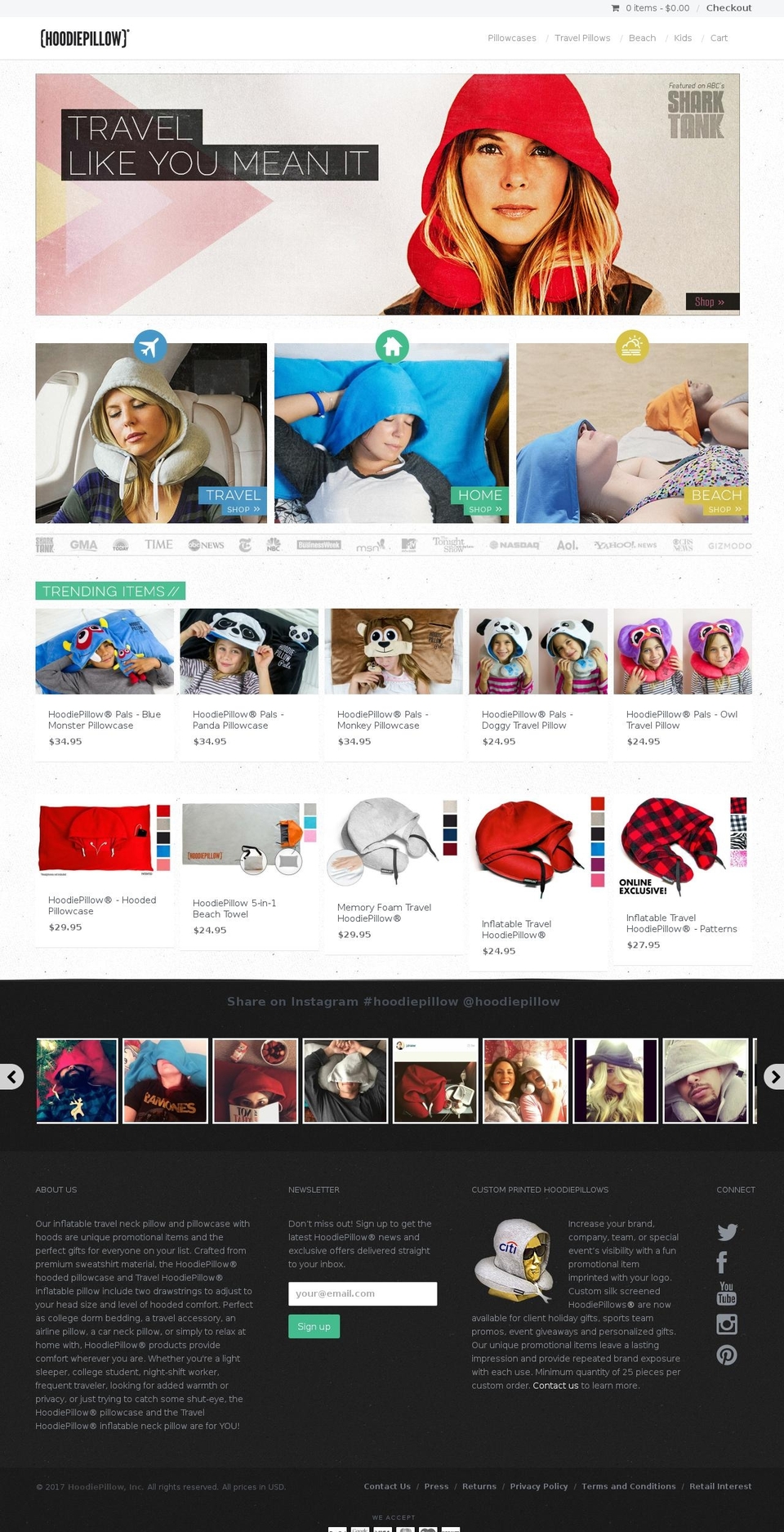 Copy of Providence Shopify theme site example thehoodiepillow.ca