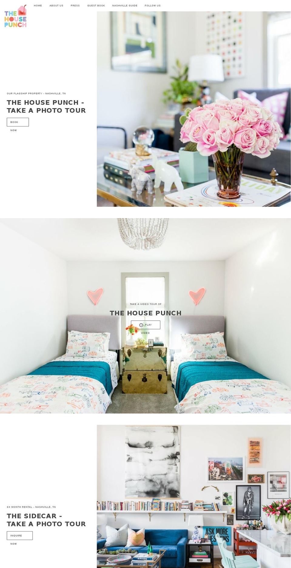 thehousepunch.com shopify website screenshot