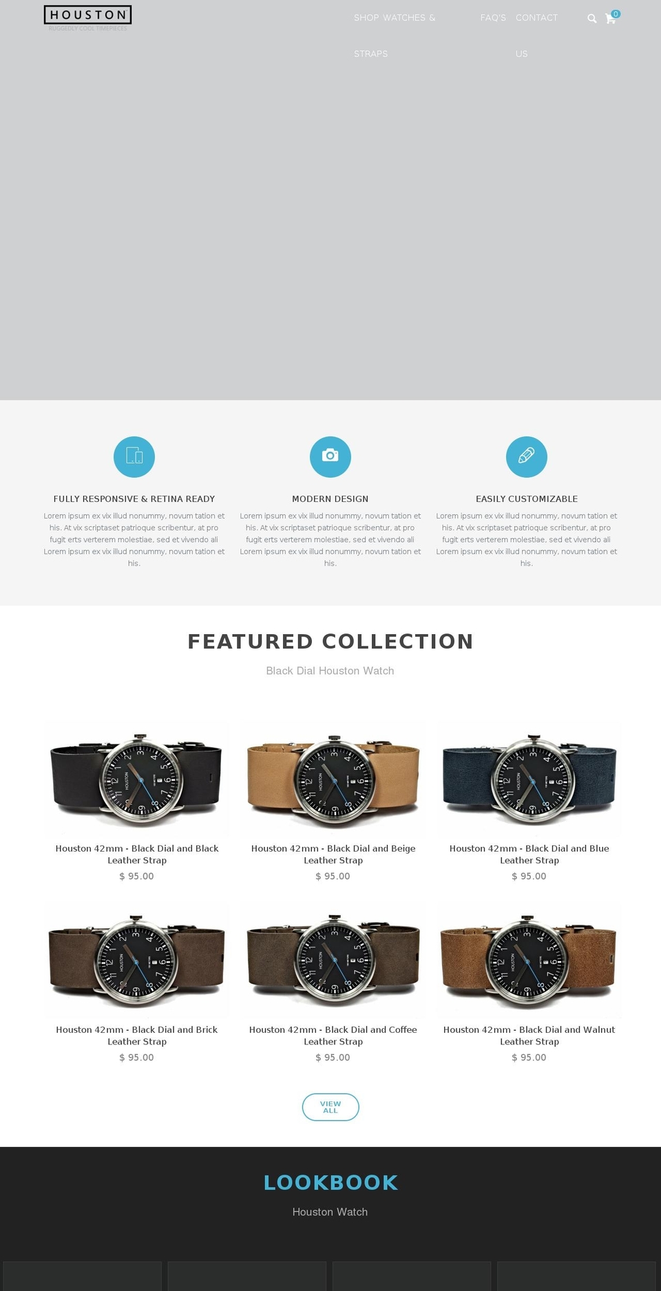 thehoustonwatch.us shopify website screenshot