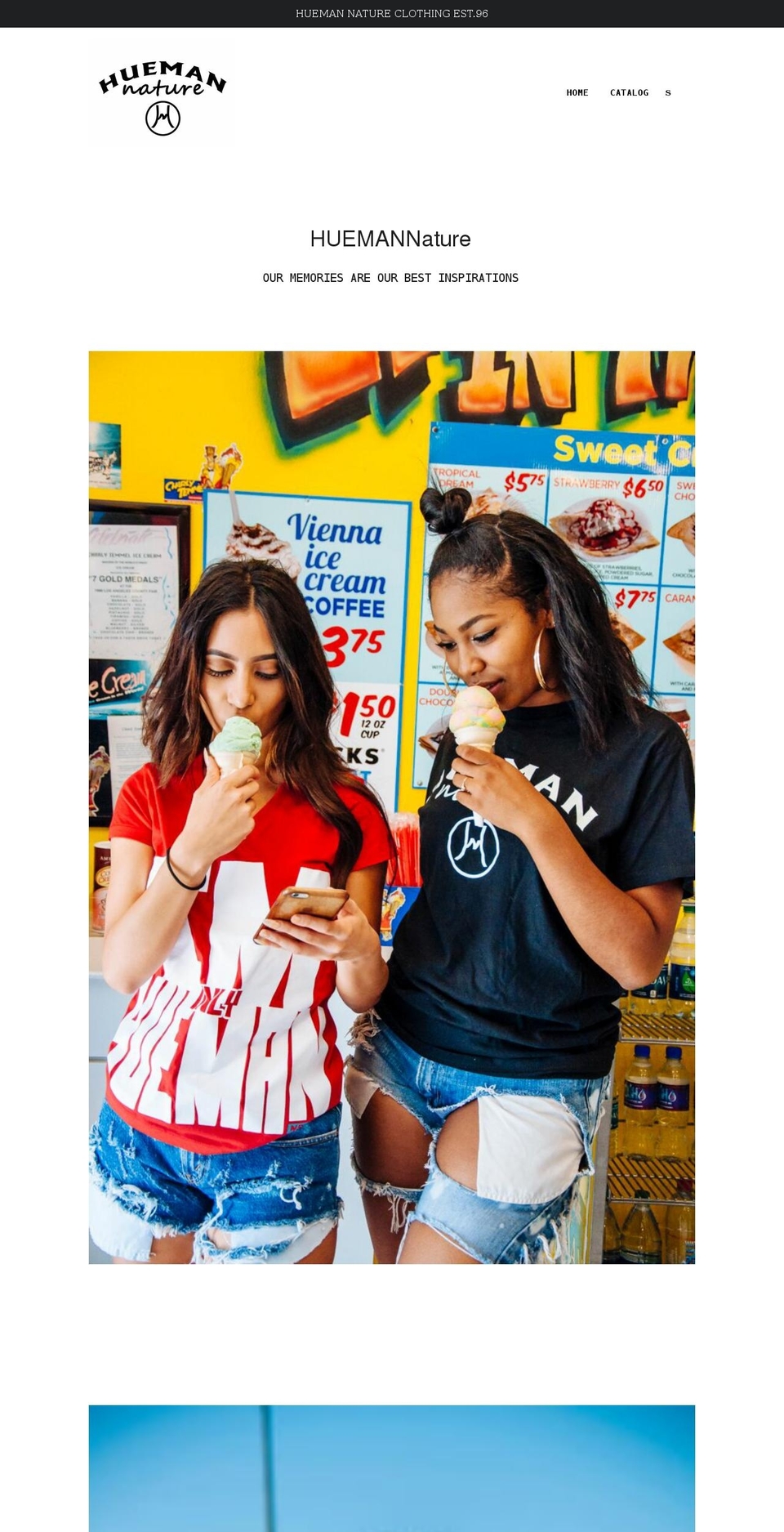 thehuemannature.com shopify website screenshot