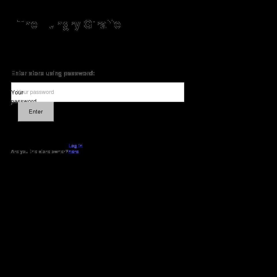 thehungrygiraffe.com shopify website screenshot