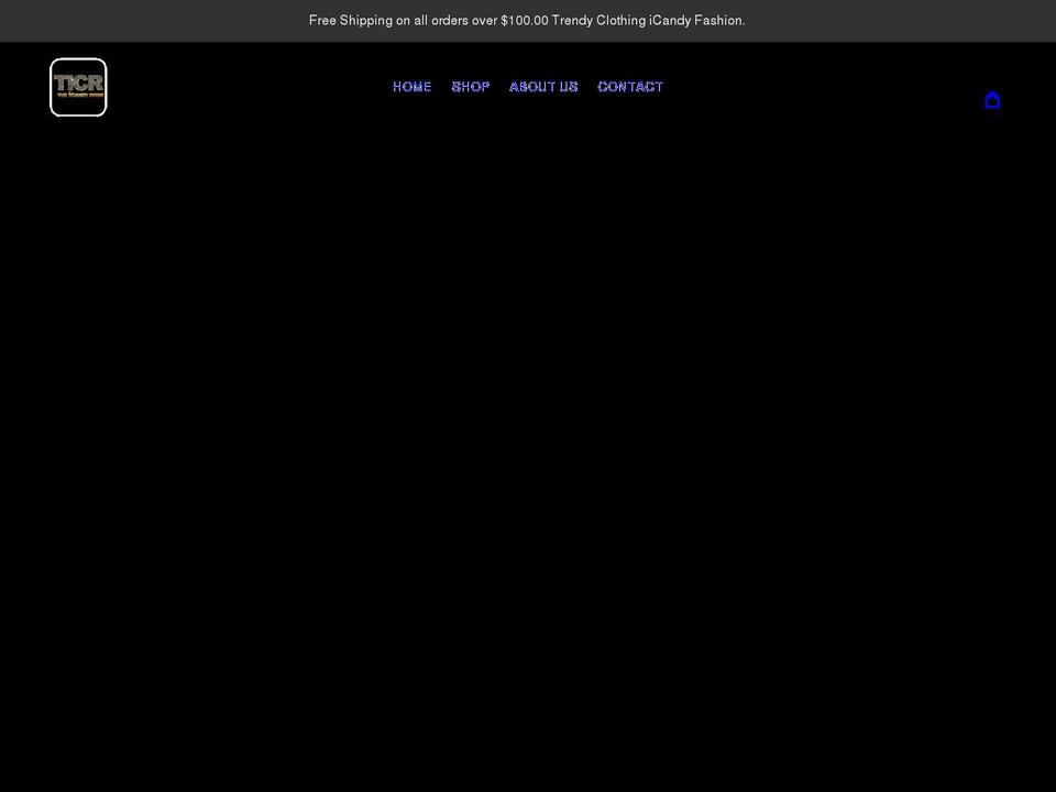 theicandyroom.com shopify website screenshot