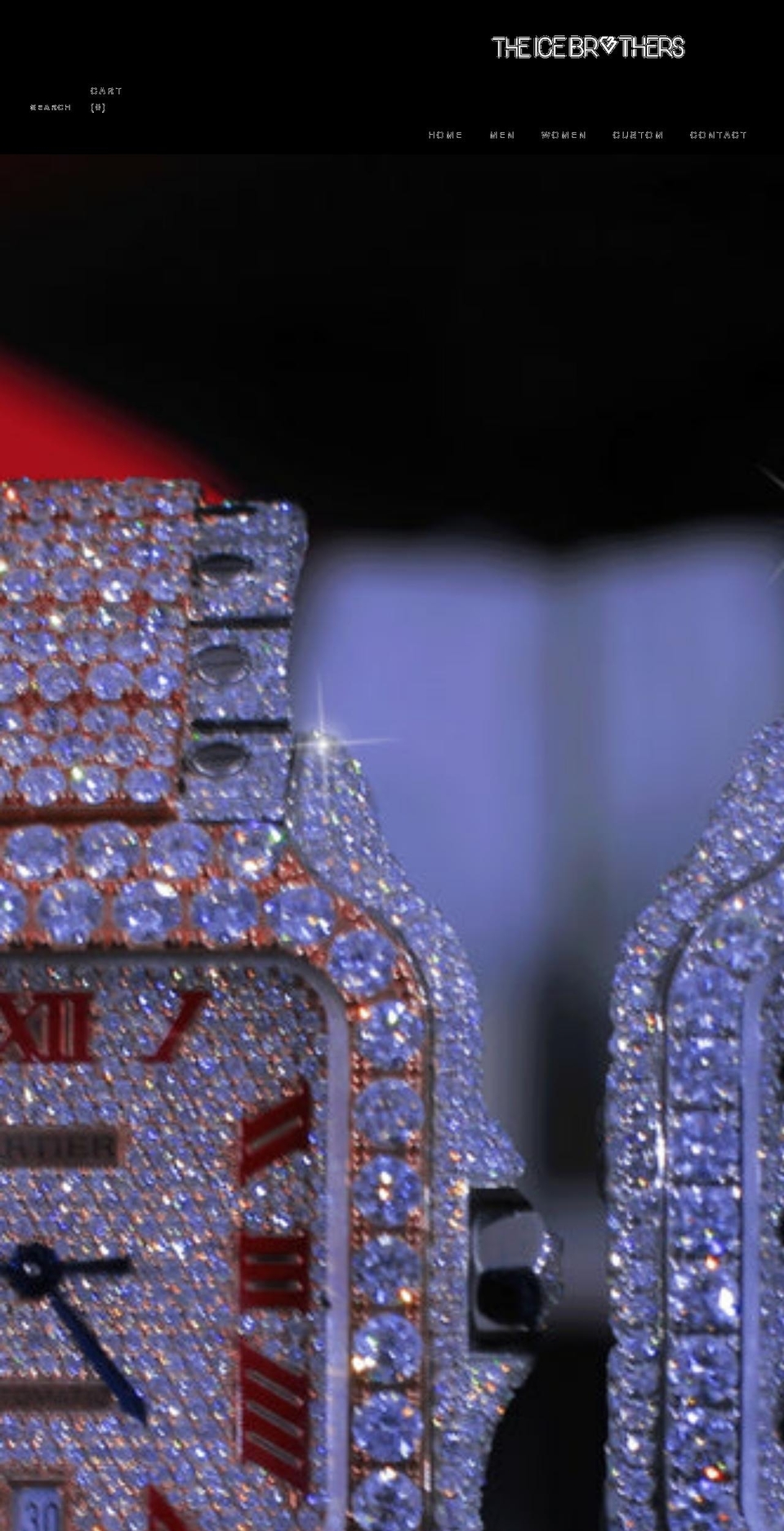 theicebrothers.com shopify website screenshot