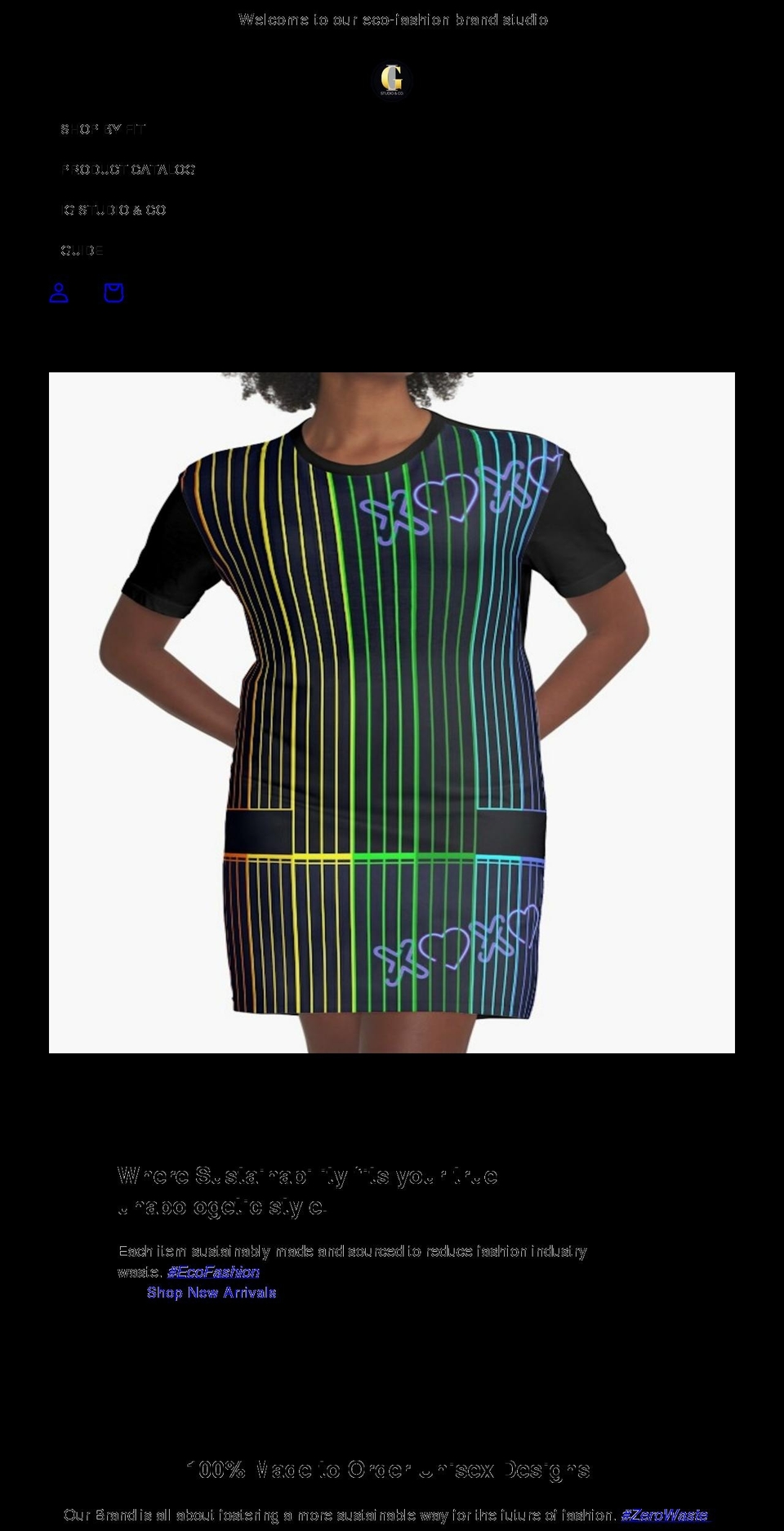 theigstudio.com shopify website screenshot