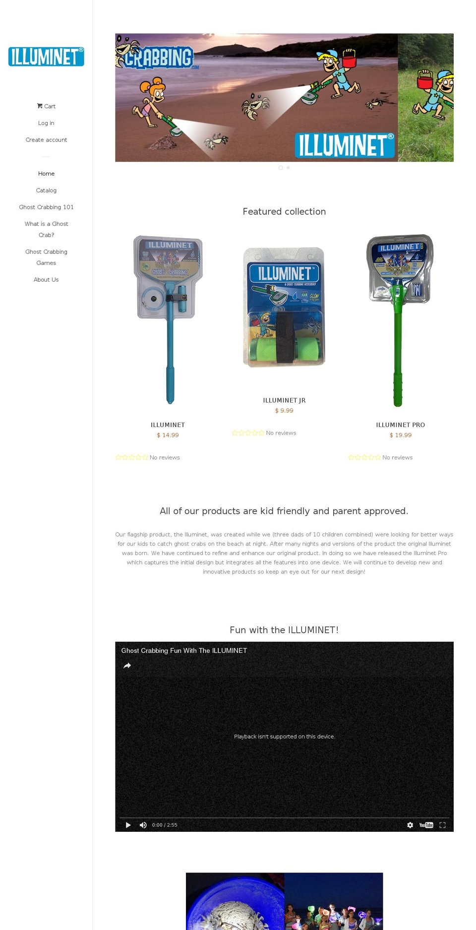theilluminet.com shopify website screenshot
