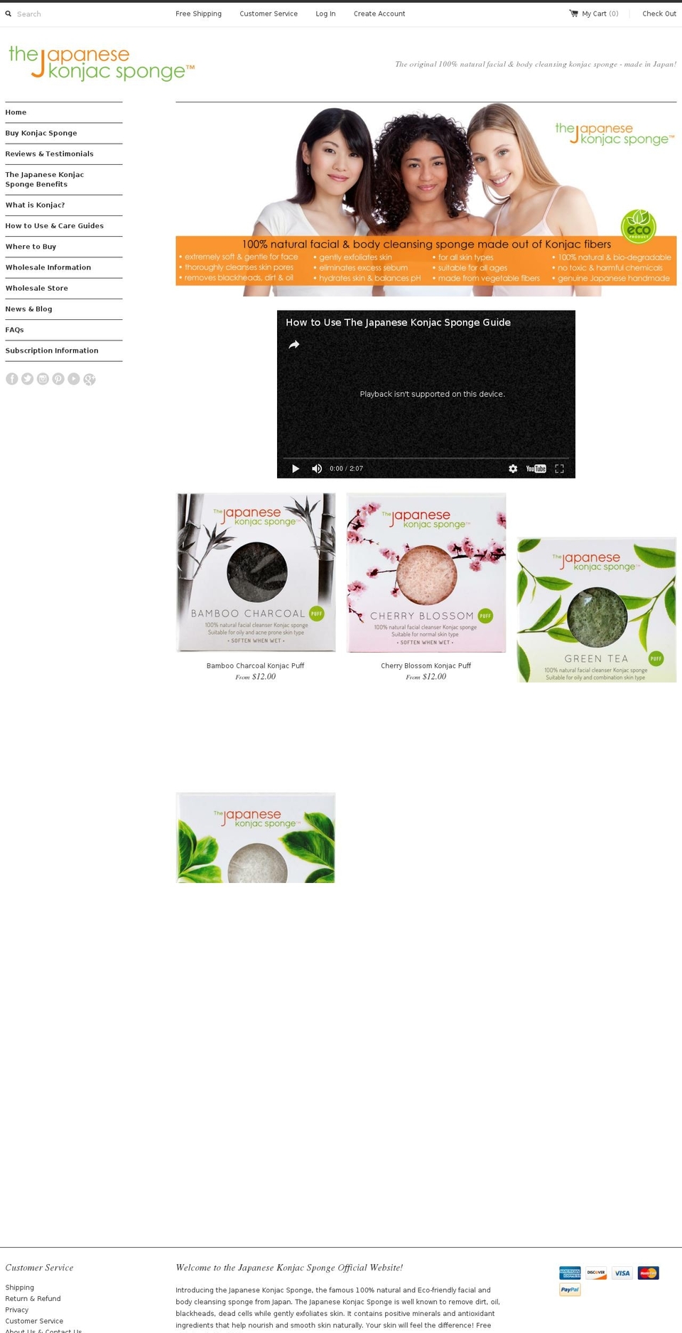 Simple (3\/12\/16) Shopify theme site example thejapanesekonjacsponge.com
