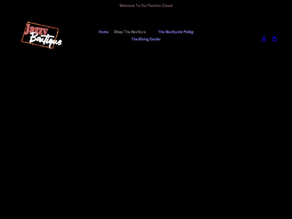 thejazzyboutique.com shopify website screenshot
