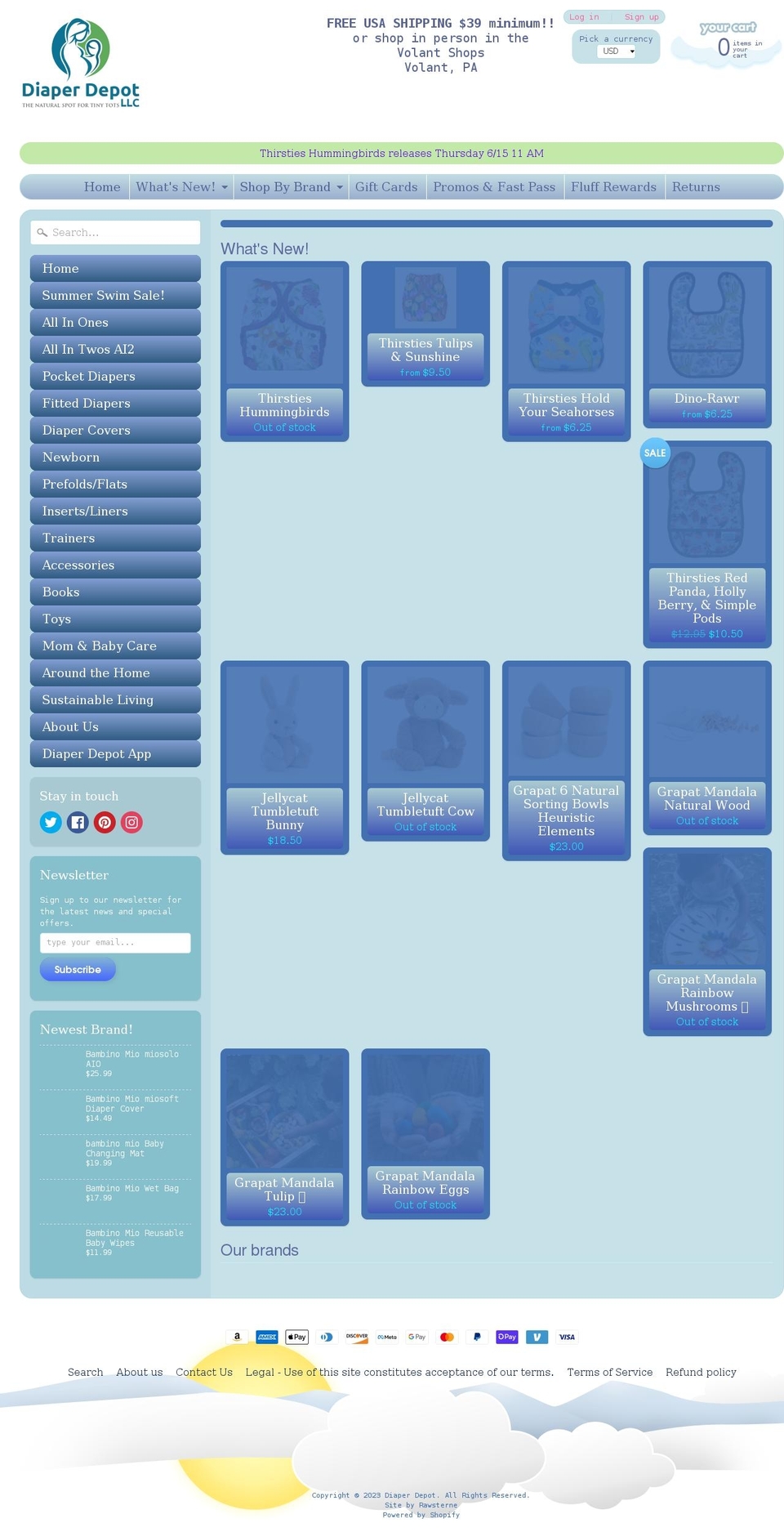 thejellycatshop.com shopify website screenshot