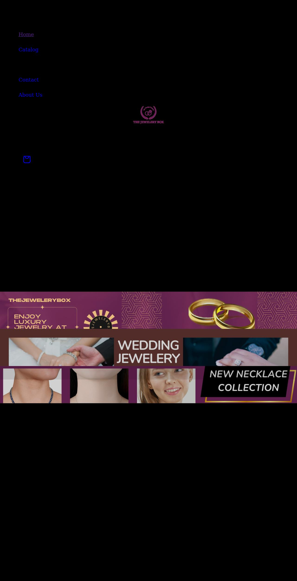 thejewelerybox.com shopify website screenshot