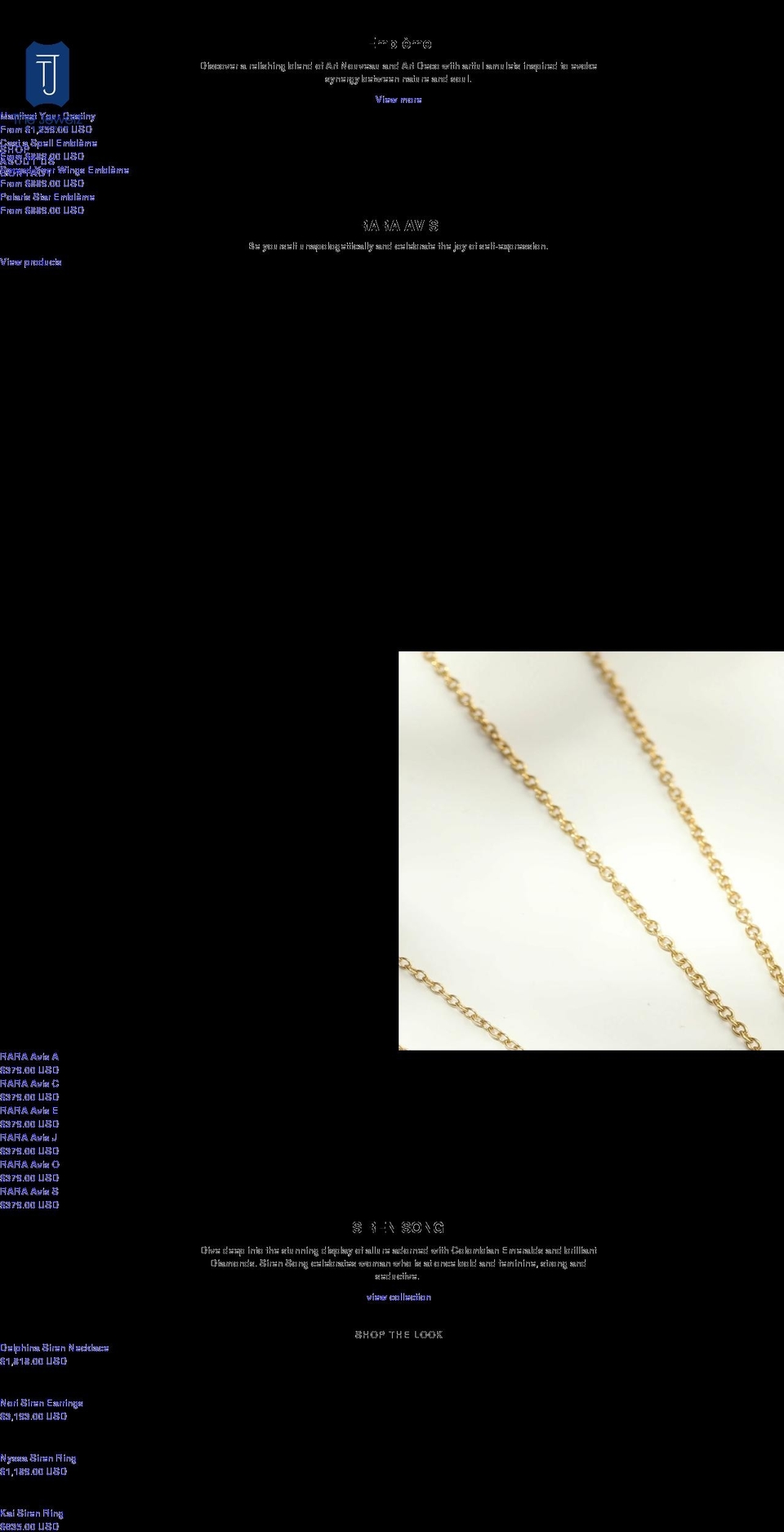 thejewelz.com shopify website screenshot