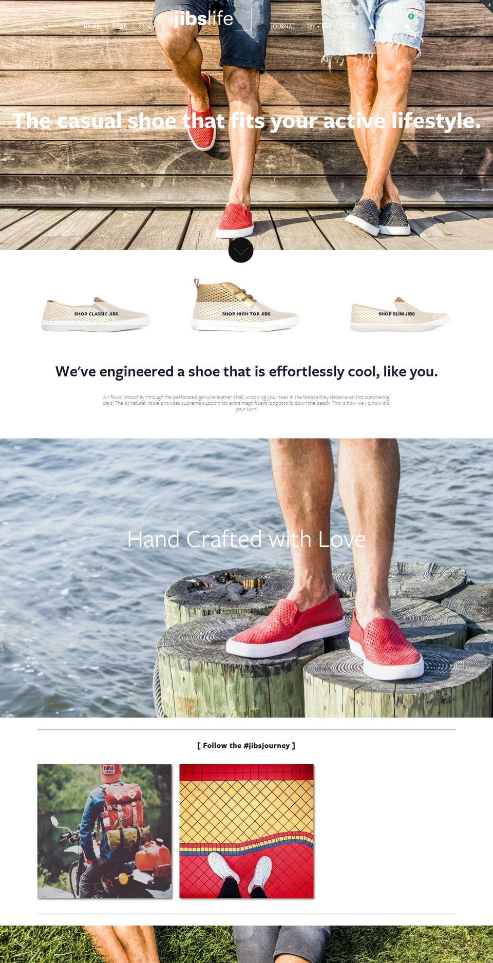 thejibslife.com shopify website screenshot