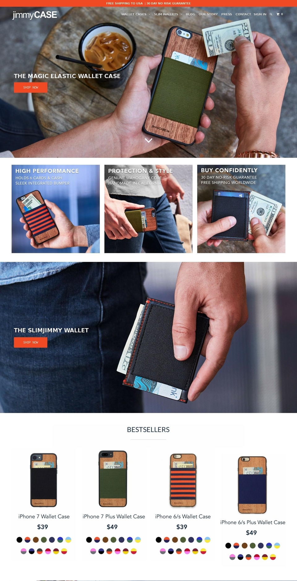 thejimmycasepr.com shopify website screenshot