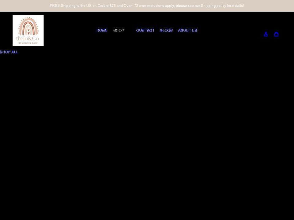 thejoandco.com shopify website screenshot