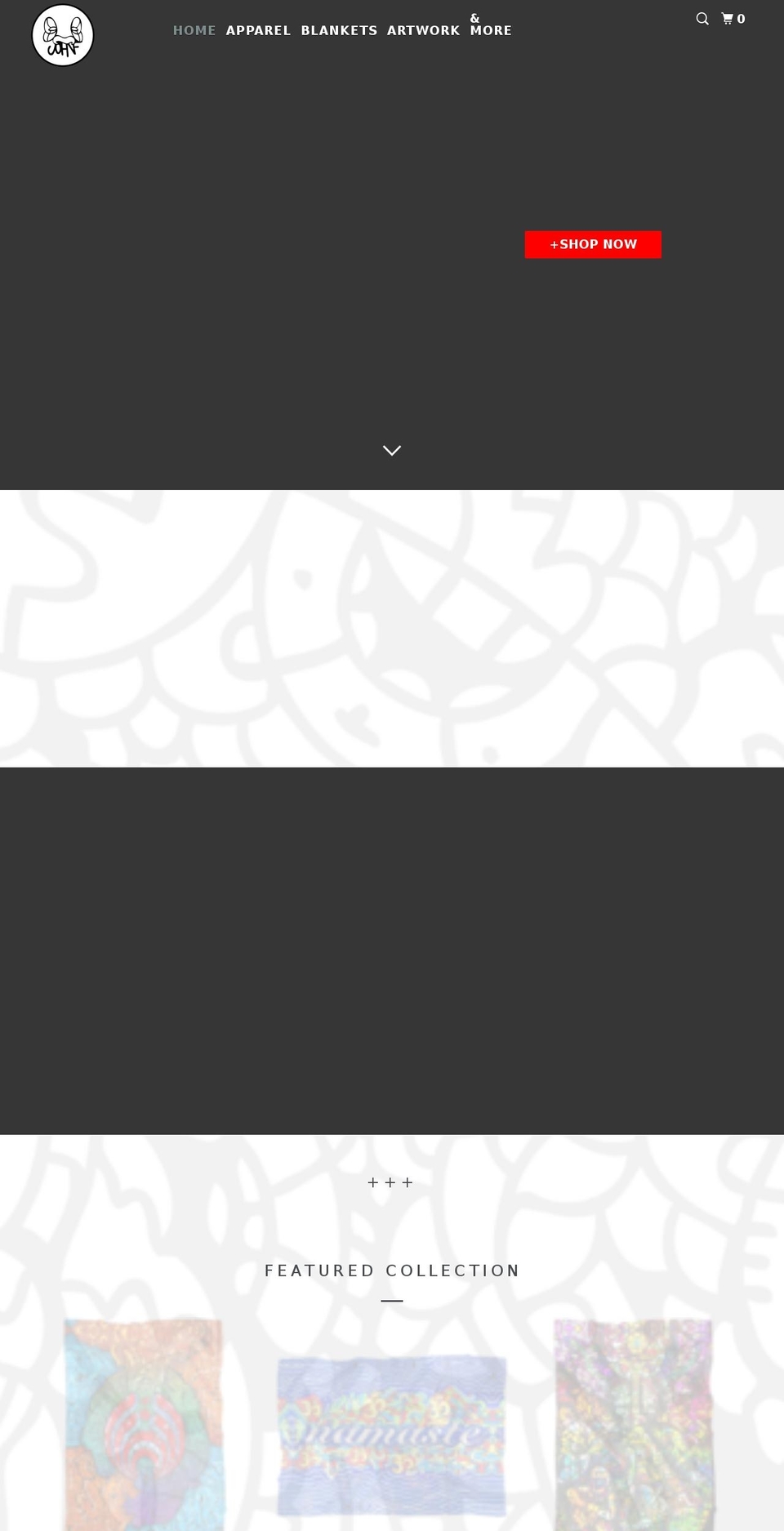 thejohnfcom.com shopify website screenshot