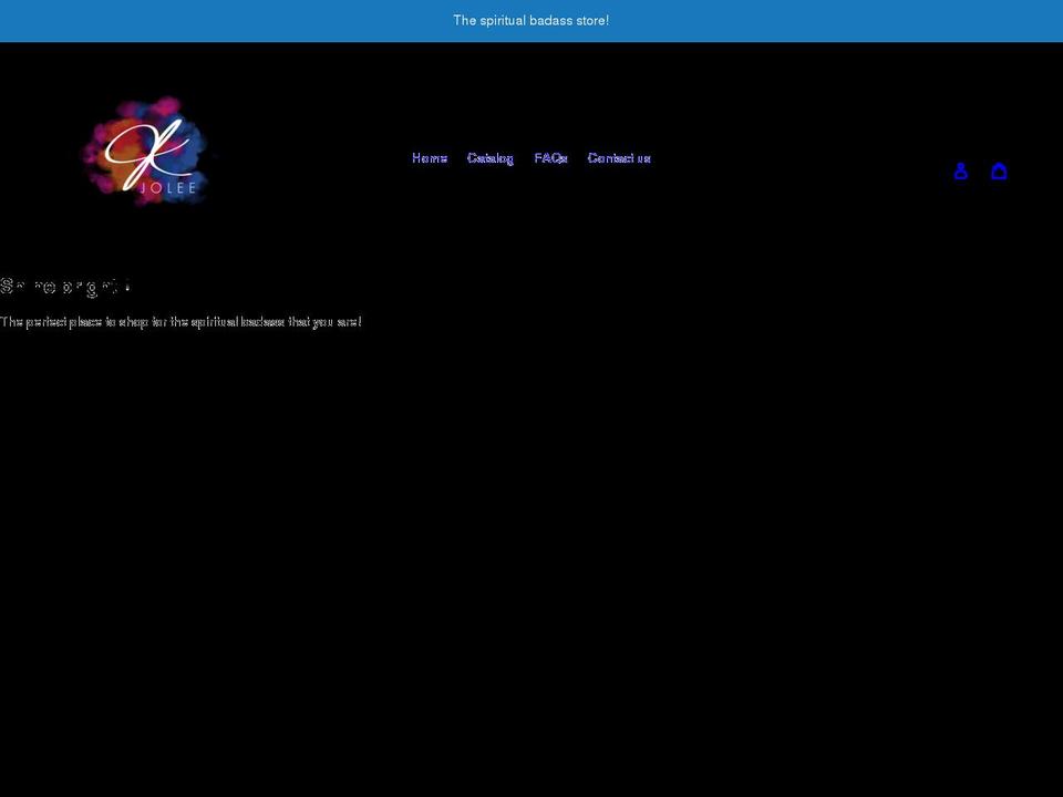 thejolee.com shopify website screenshot