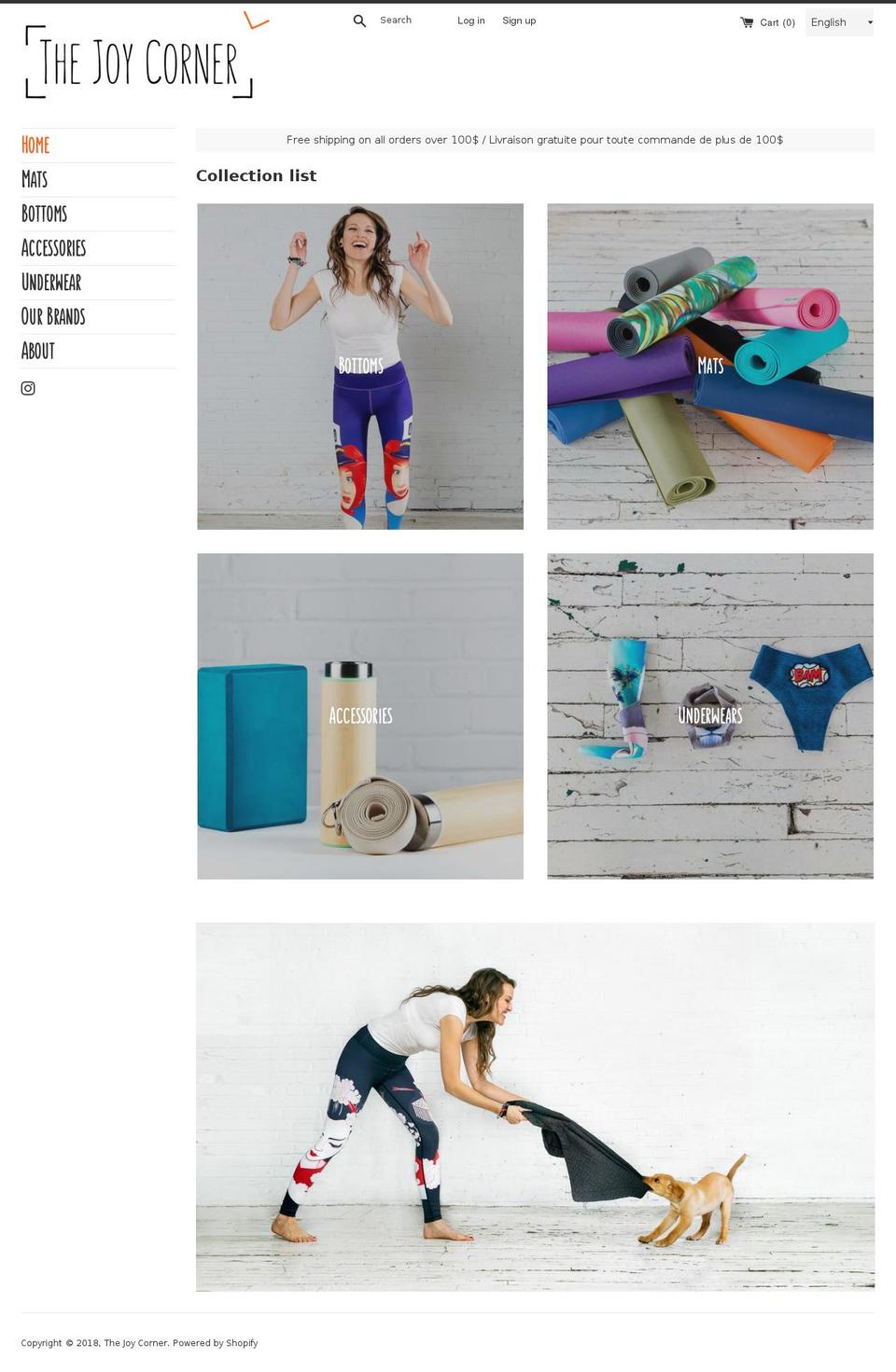 thejoycorner.com — Shopify storefront screenshot