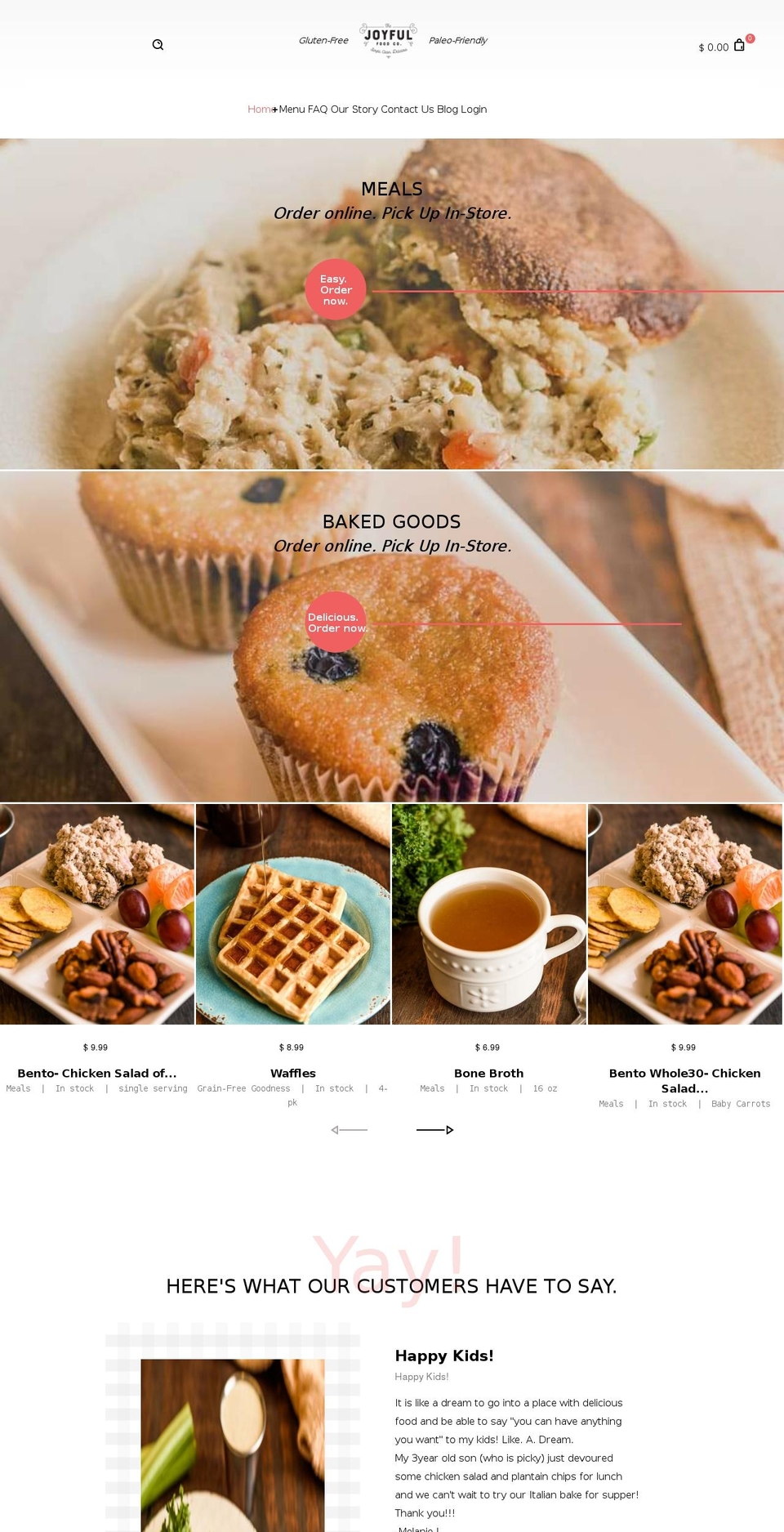 foodly-theme-v1-8-5 Shopify theme site example thejoyfulfoodco.com