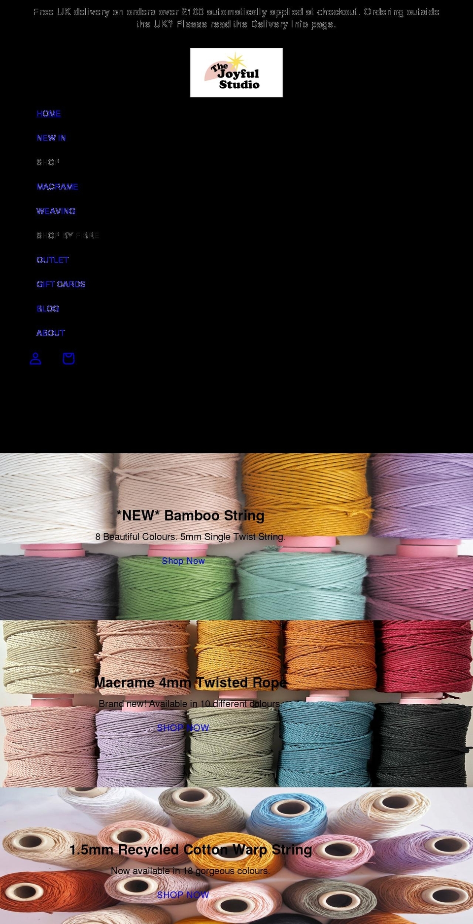 thejoyfulstudio.com shopify website screenshot