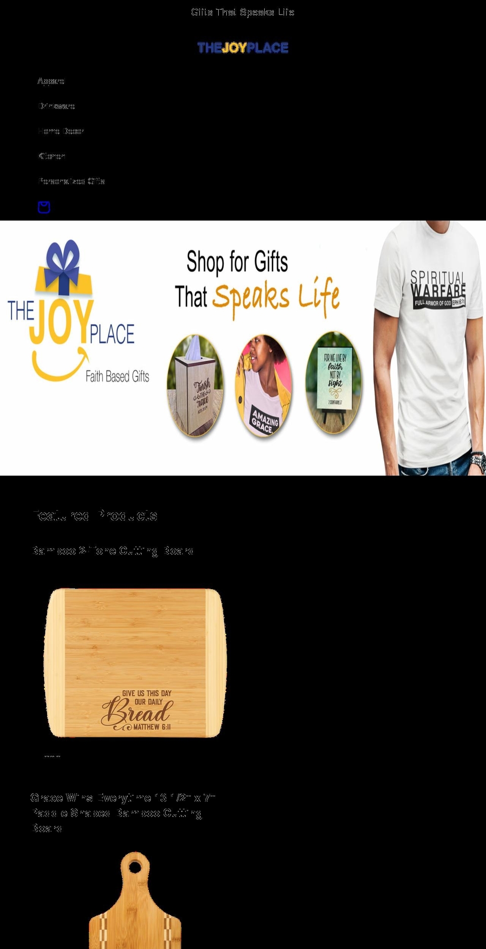 thejoyplace.com shopify website screenshot