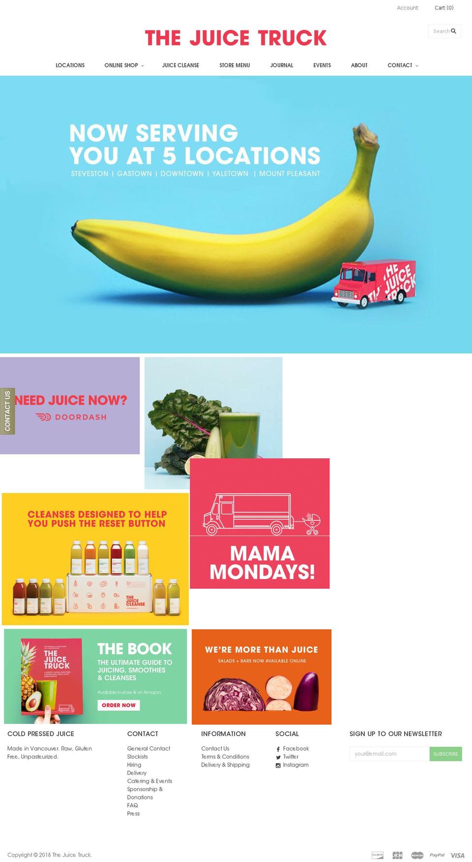 thejuicecleanse.ca shopify website screenshot