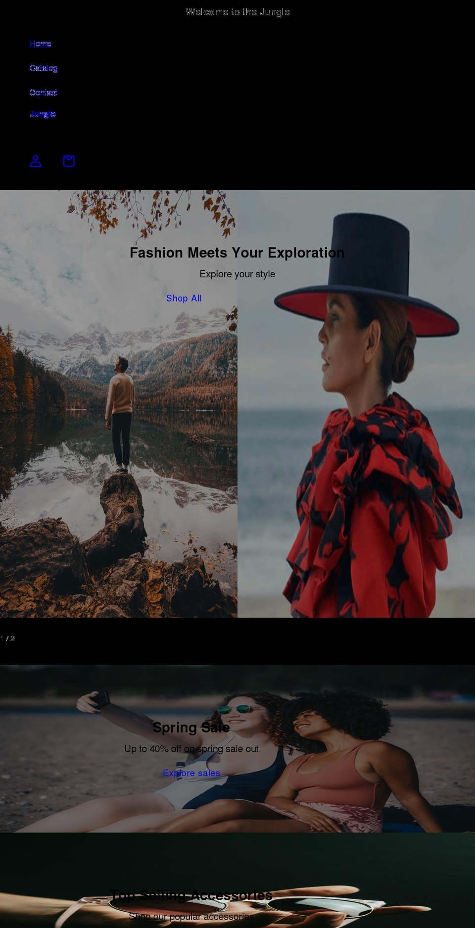 thejungleco.com shopify website screenshot
