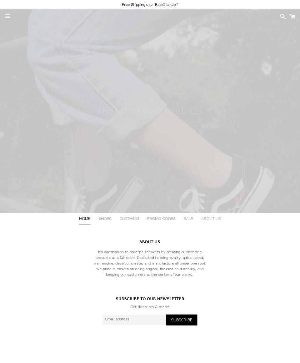 thekanyemag.com — Shopify storefront screenshot