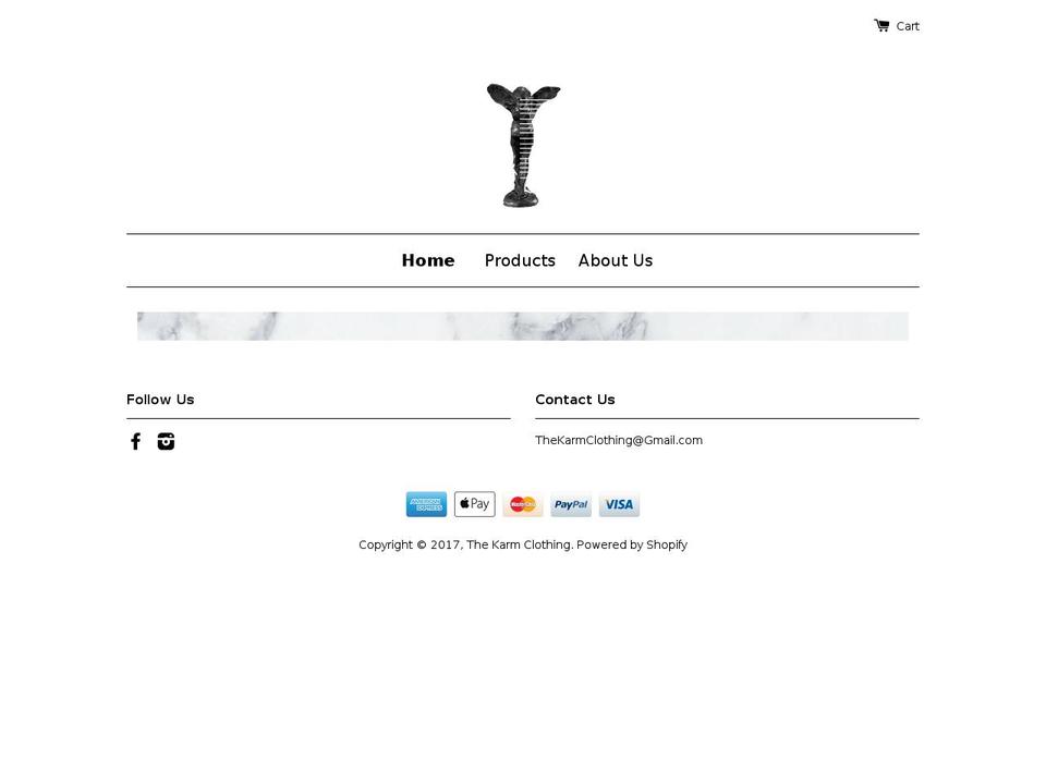 thekarm.com shopify website screenshot