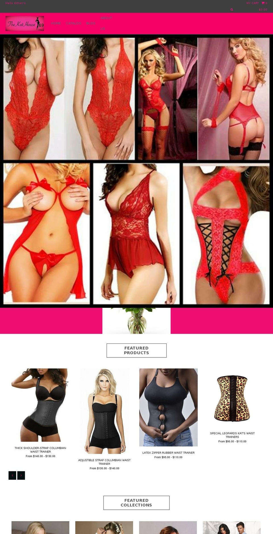 thekathouse69.com shopify website screenshot