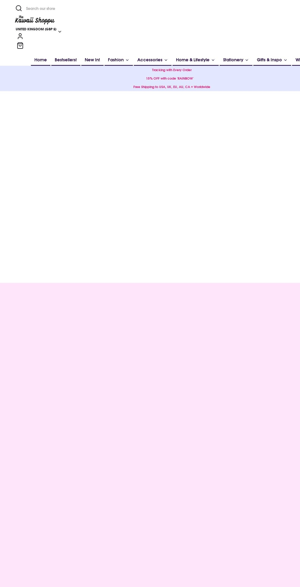 thekawaiishoppu.com shopify website screenshot