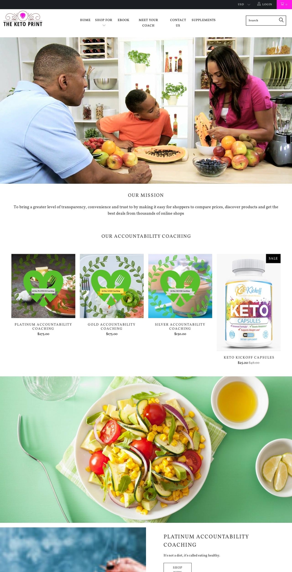 theketoprint.com shopify website screenshot
