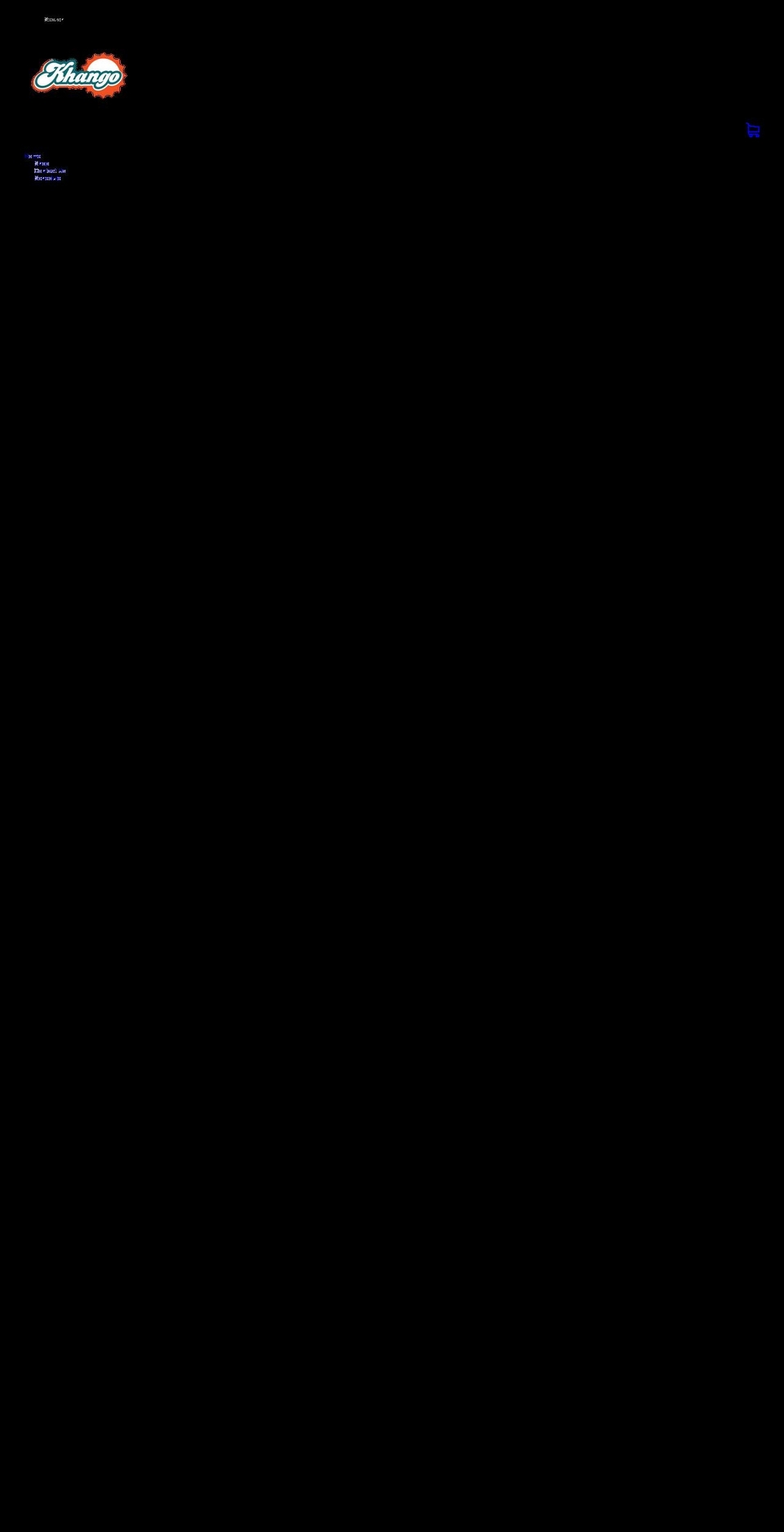 thekhangoway.com shopify website screenshot