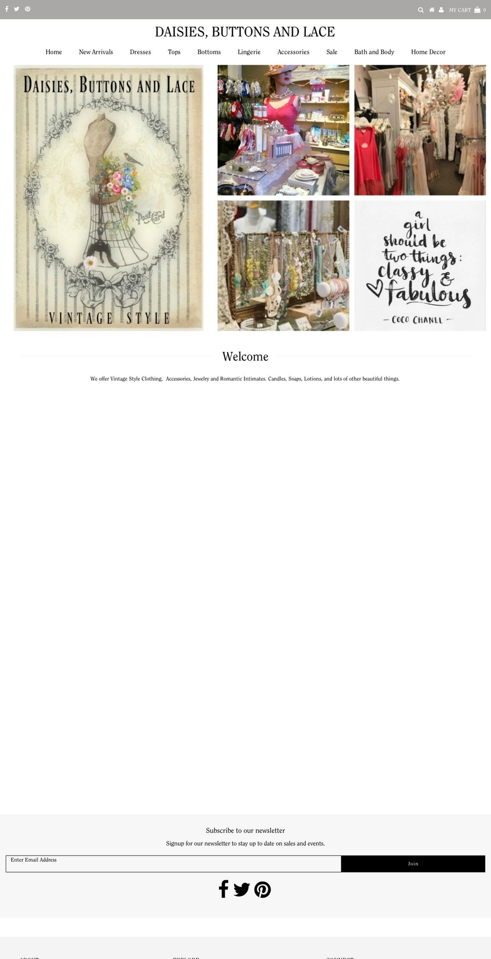 thekidzclothesline.com — Shopify storefront screenshot