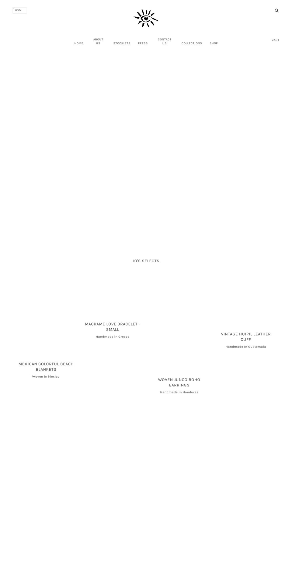 thekincollection.com shopify website screenshot