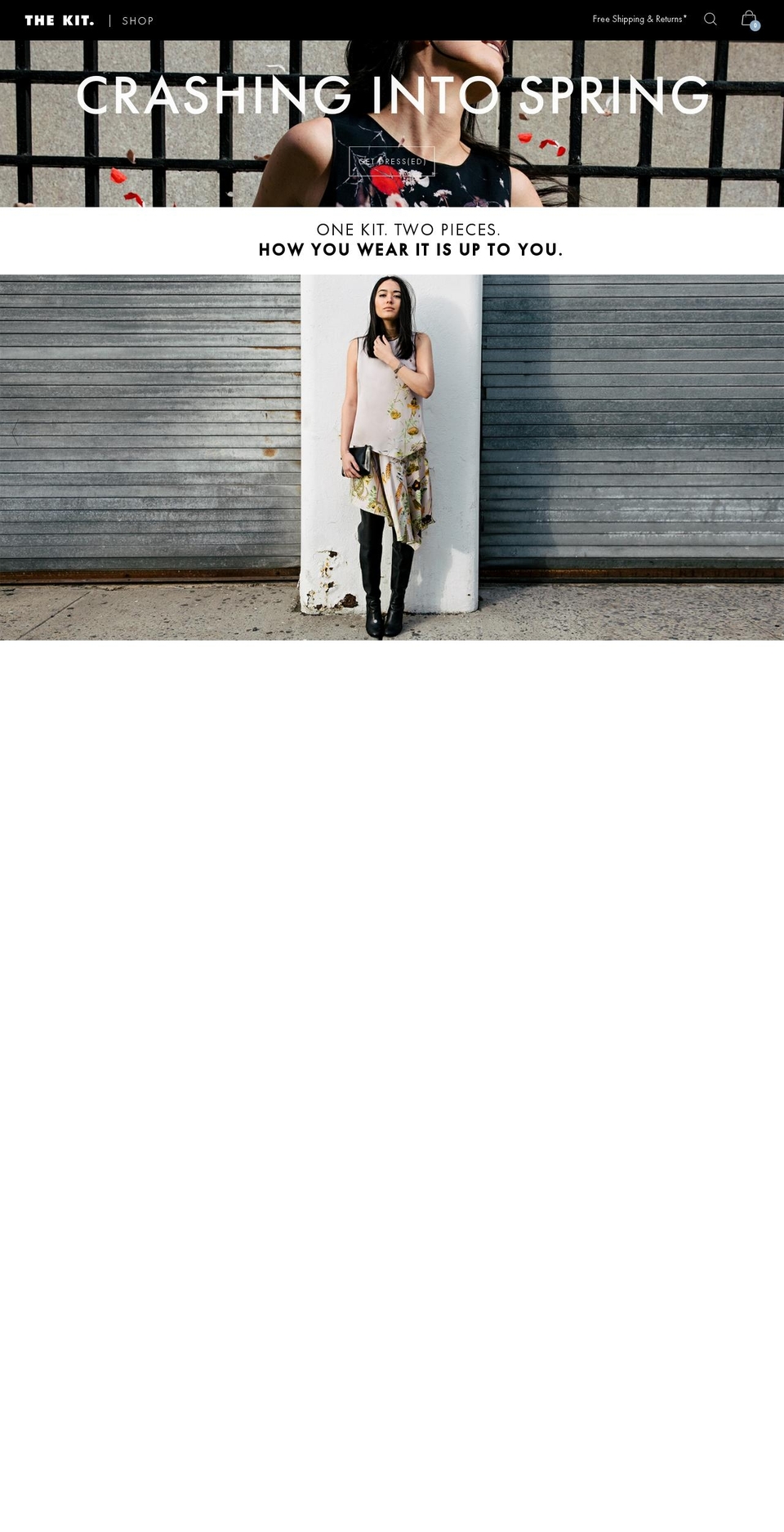 thekit.com shopify website screenshot