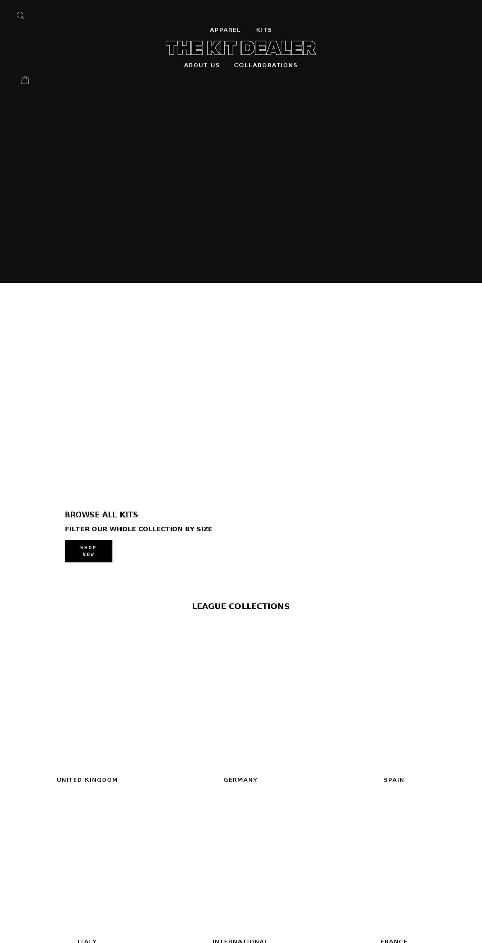 thekitdealer.com shopify website screenshot